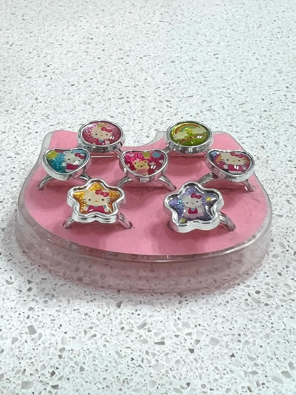 Hello Kitty and Assorted Rings 2 Sets